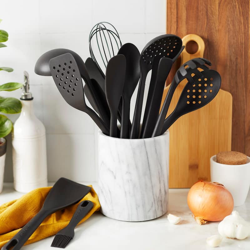 Henckels Silicone Onyx 4-pc Chef's Cooking Utensil Set - Black