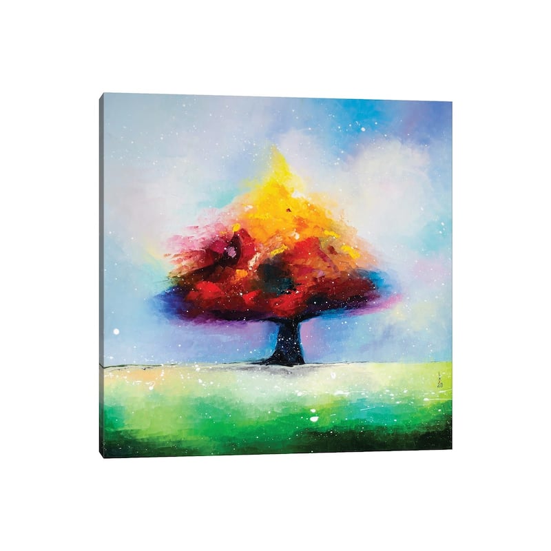 iCanvas "Lonely Tree" by KuptsovaArt Canvas Print