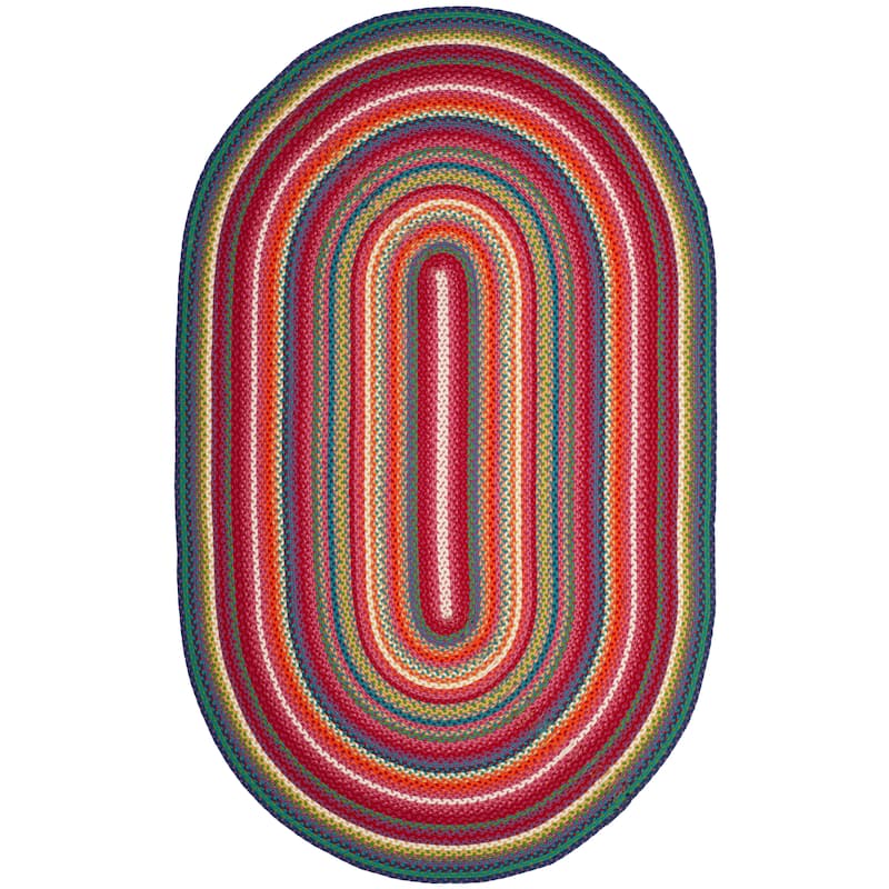SAFAVIEH Handmade Braided Vidolina Country Rug