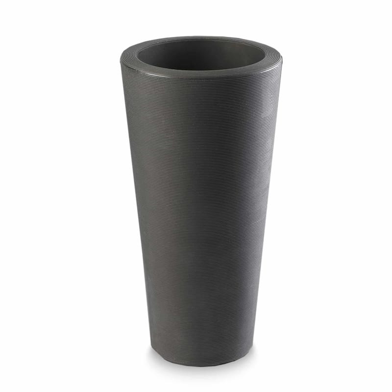 Bleeker Tall Indoor Outdoor Planter, Wind Proof - 13 in - Brown