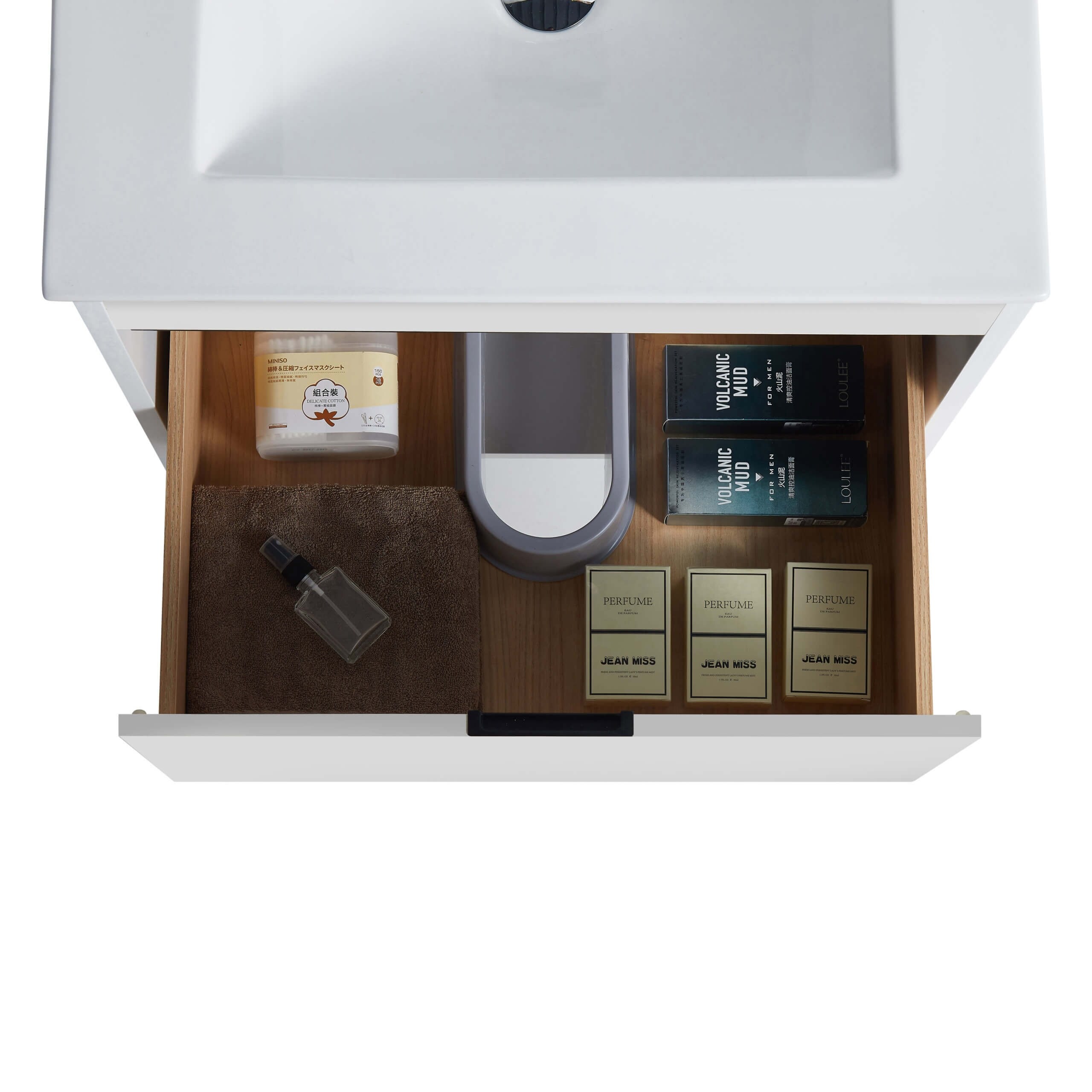 Fine Fixtures - Wall Mount Bathroom Vanity And Sink, Knob - Picture 28 of 29