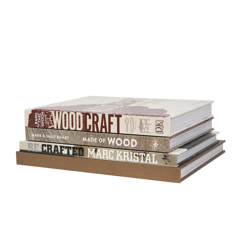 Books Tan Decorative Accessories: Driftwood ColorStak
