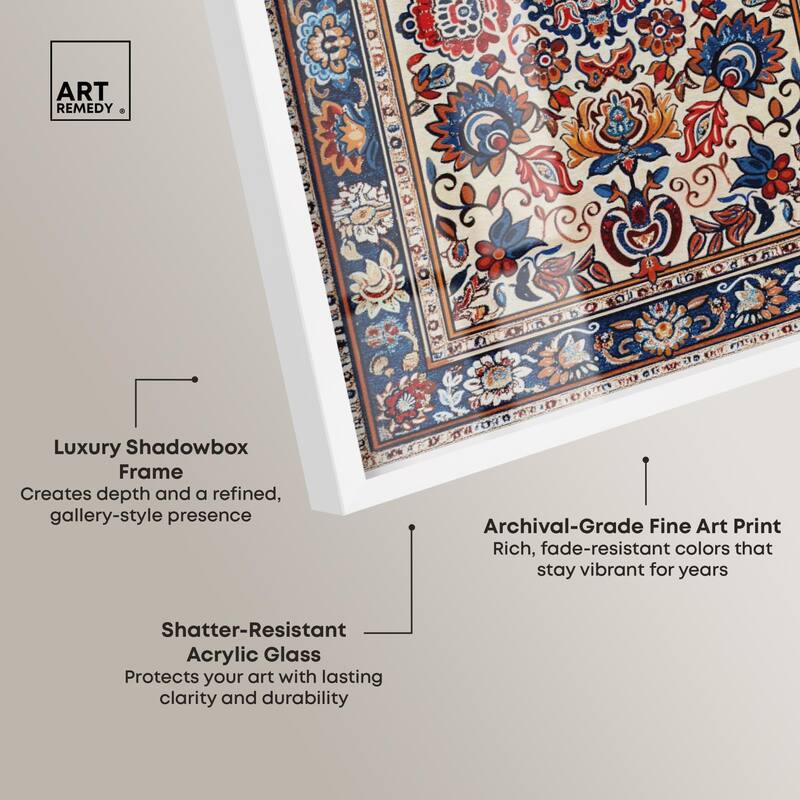 Morrocan Garden Shadowbox by Art Remedy