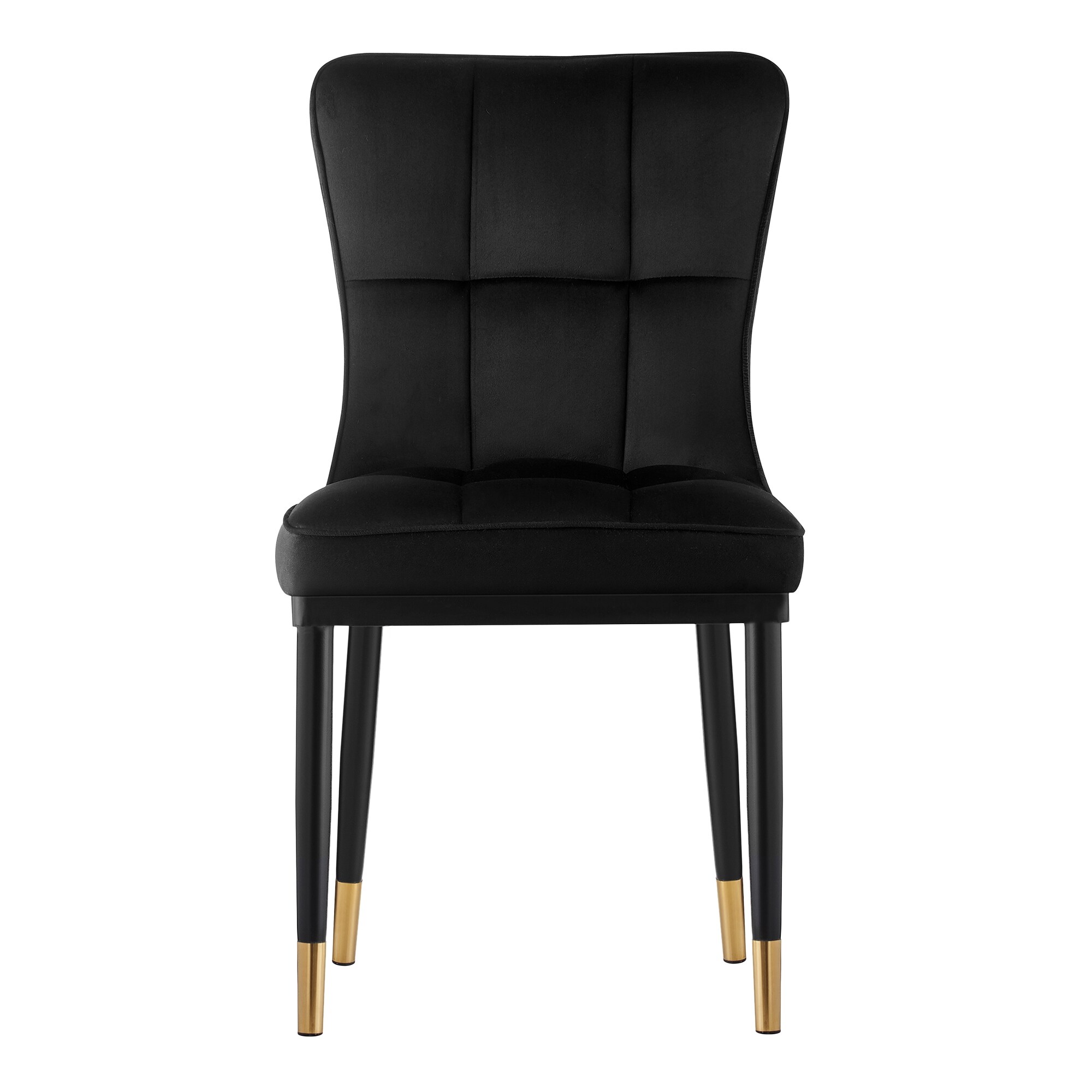 Grey checked store dining chairs