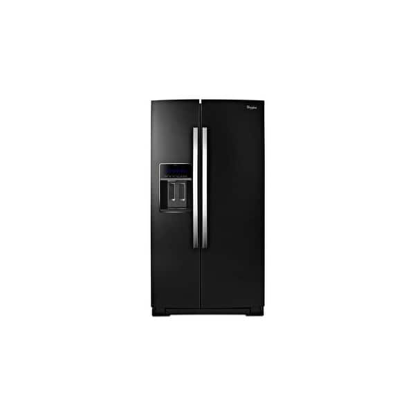 Shop Whirlpool Wrs970cid 36 Inch Wide 19 9 Cu Ft Side By Side Refrigerator With In Monochromatic Stainless Steel Overstock 22968219