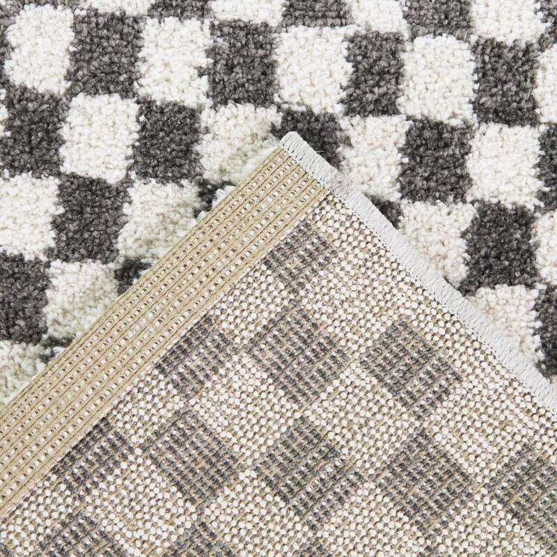 Castle Micro Check Area Rug