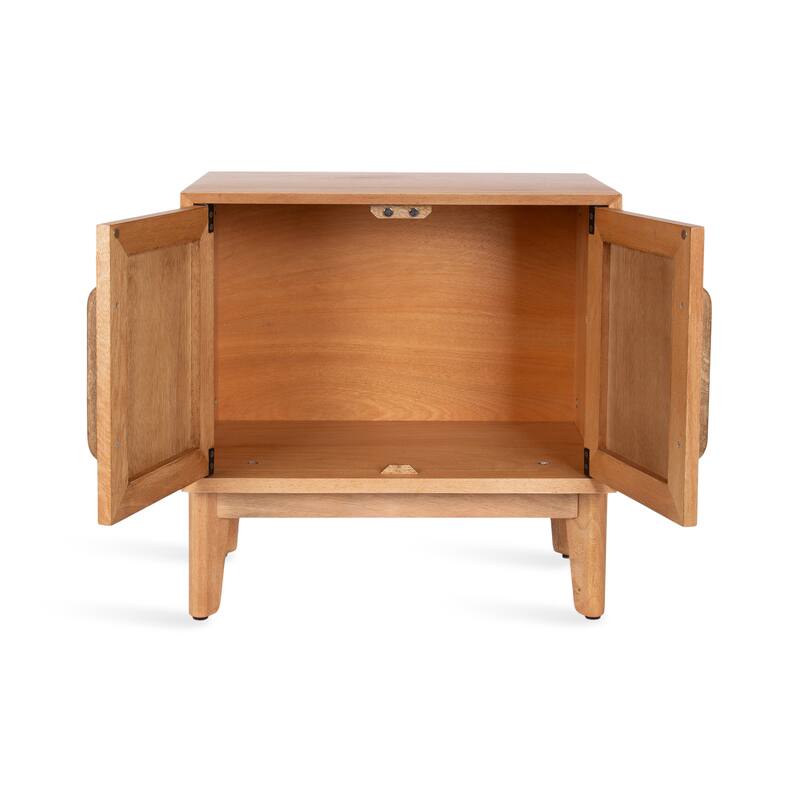 Kate and Laurel McCutcheon Side Table with Storage