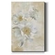 preview thumbnail 1 of 9, Soft Peonies I Premium Gallery Wrapped Canvas - Ready to Hang