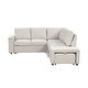 preview thumbnail 29 of 58, L Shaped Polyester Sectional Sofa with USB Ports and Cup Holders