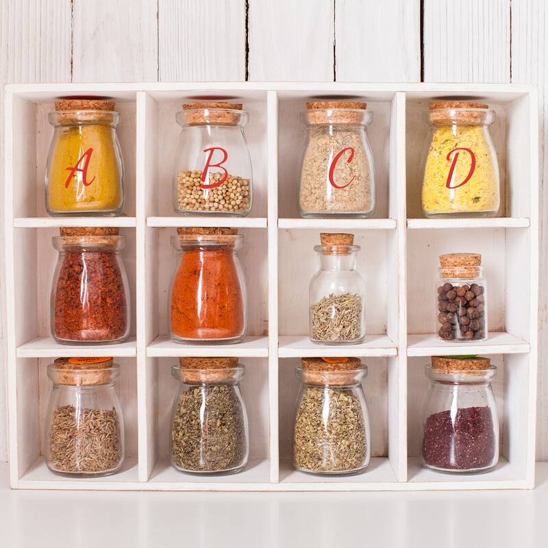 Alphabet Letters Numbers Stickers Set, Self Adhesive Cursive, Colorful