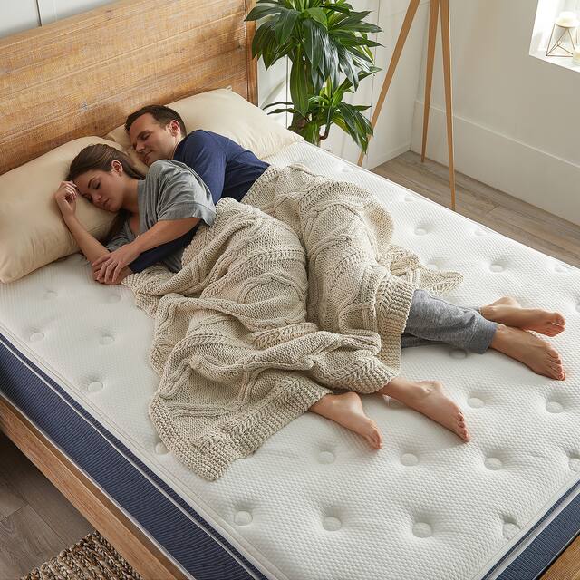 American Bedding 12 Inch Plush Pillow Top Hybrid Mattress