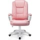 preview thumbnail 5 of 34, Bossin Big and Tall Office Chair High Back Executive Chair Ergonomic Adjustable Executive Leather Chair,400lbs Pink