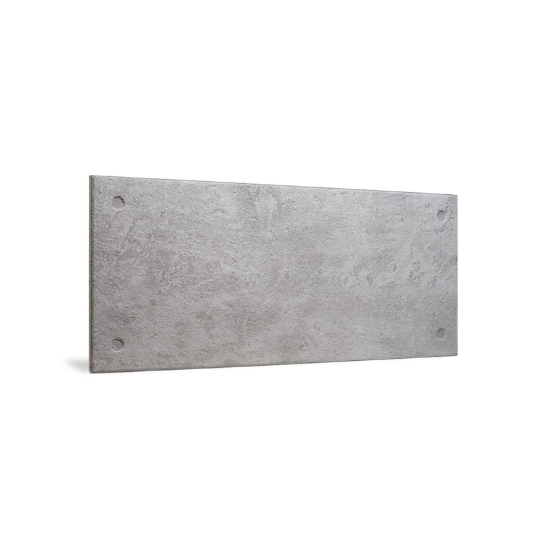 Wall!Supply UltraLight HD Printed 3D EPS Foam Panels, Set of 4 Panels (25.83 sq. ft.) - Grey