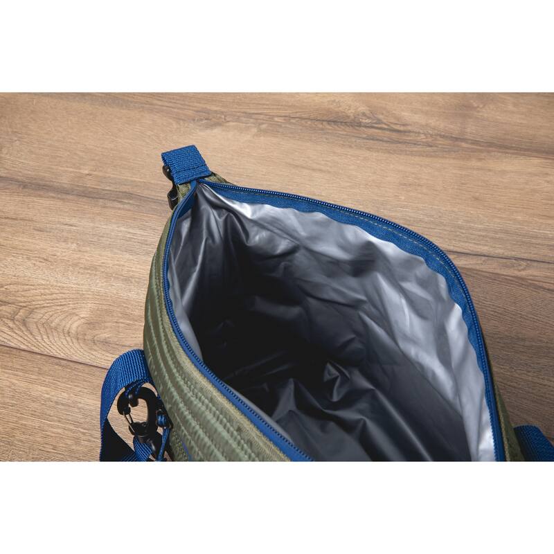 Oniva Midday Quilted Washable Insulated Lunch Bag, (Olive Green) - Green