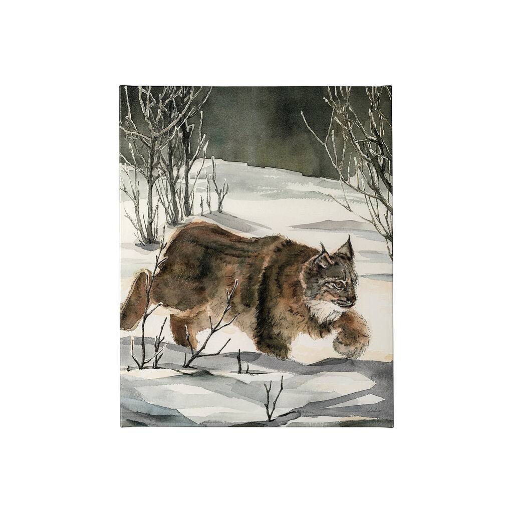 Life in North I (28 x 35) Canvas Art Print