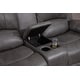 preview thumbnail 14 of 23, Betsy Furniture 3 Piece Bonded Leather Reclining Living Room Set, Sofa, Loveseat and Glider Chair