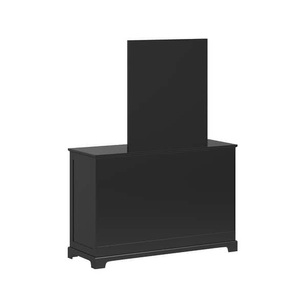 Bedford Black Wood Dresser And Optional Matching Mirror By Home Styles Overstock 20000902 Dresser Only
