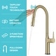 preview thumbnail 83 of 167, Kraus Oletto 2-Function 1-Handle 1-Hole Pulldown Kitchen Faucet