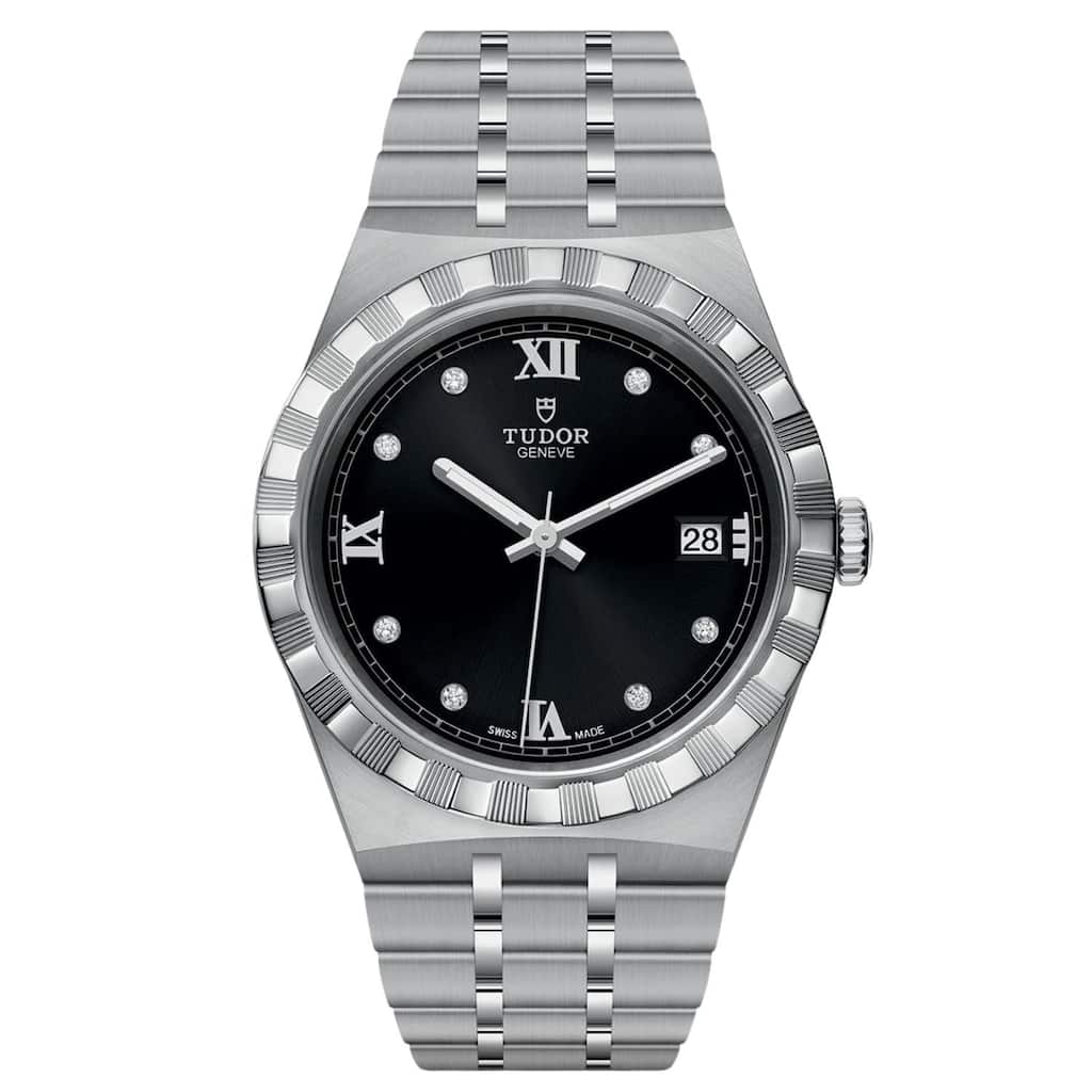 Tudor Men's Royal Black Dial Watch - M28500-0004 - One Size
