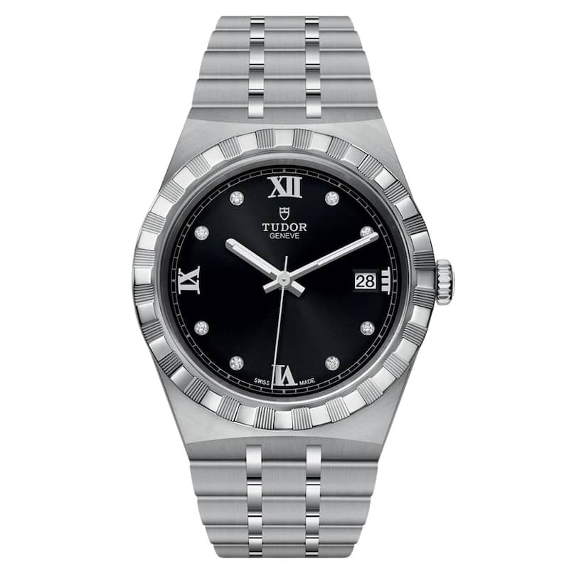 Tudor Men's Royal Black Dial Watch - M28500-0004 - One Size