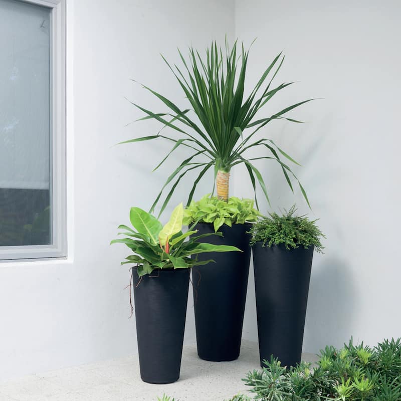 Bleeker Tall Indoor Outdoor Planter, Wind Proof