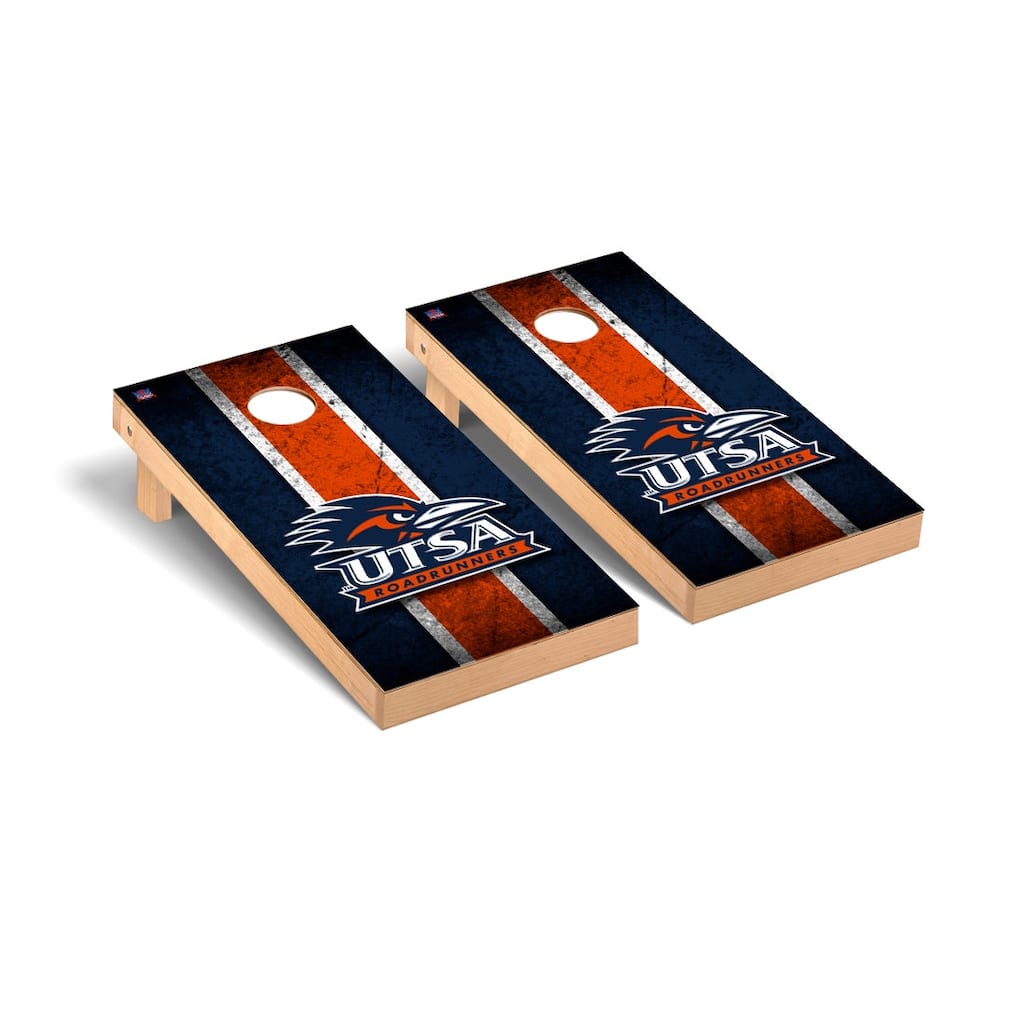 Texas San Antonio Roadrunners Vintage Cornhole Board Set
