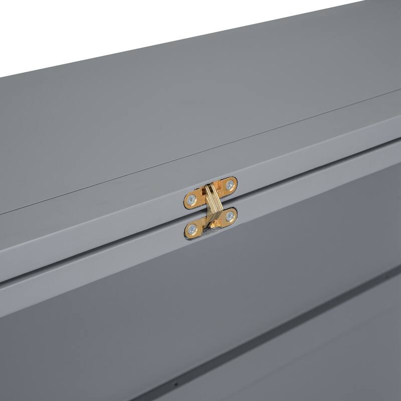 Full Size Murphy Bed with USB Port and removable Shelves on Each Side