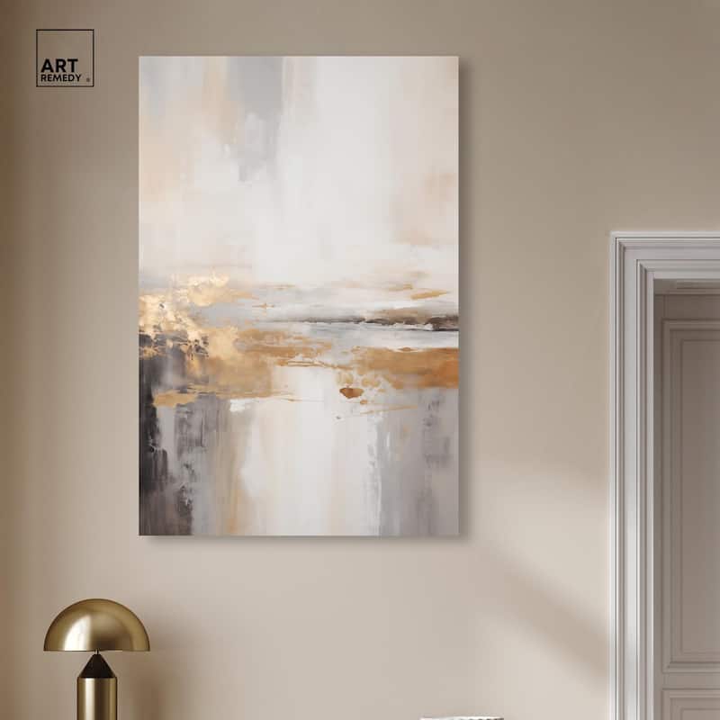 Gold Dust I Canvas by Art Remedy, Gallery Wrapped