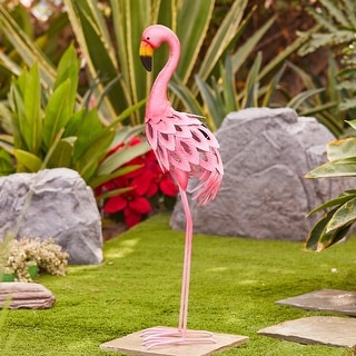 Solar hotsell pink flamingo
