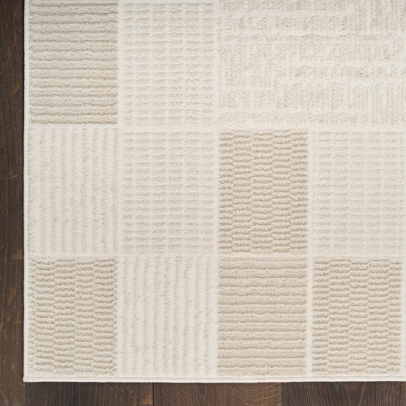 Nourison Nordic Indoor only Geometric Area Rug