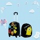 preview thumbnail 41 of 50, 2 Pieces 12 Inch 16 Inch Kids Luggage Set with Backpack and Suitcase for Travel - 18" x 12" x 8.5" (L x W x H)