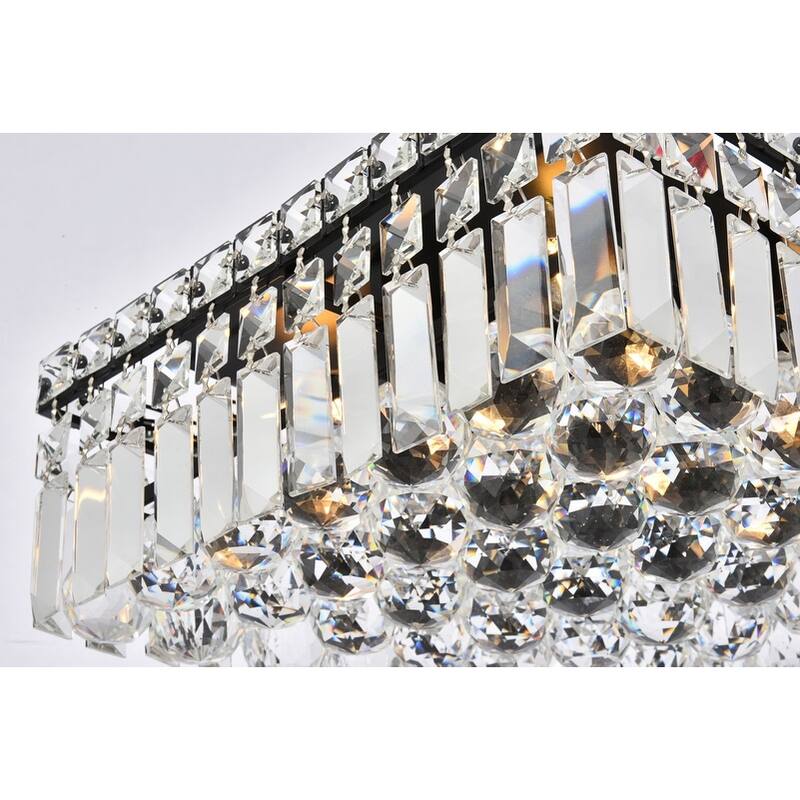 Somette Lausanne 4-light 12-inch Flush-Mount Chandelier - 12 Inch