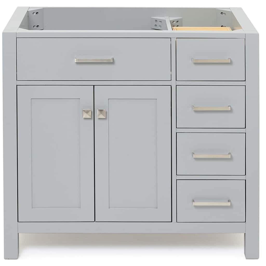 Ariel H036S-L-BC Bristol 36" Single Free Standing Left Offset Vanity