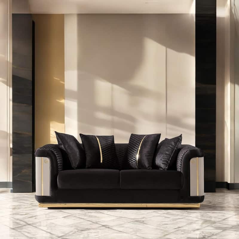 Calista 4 Pieces Living Room Sets 1 Sofa 1 Love seat 1 Chair