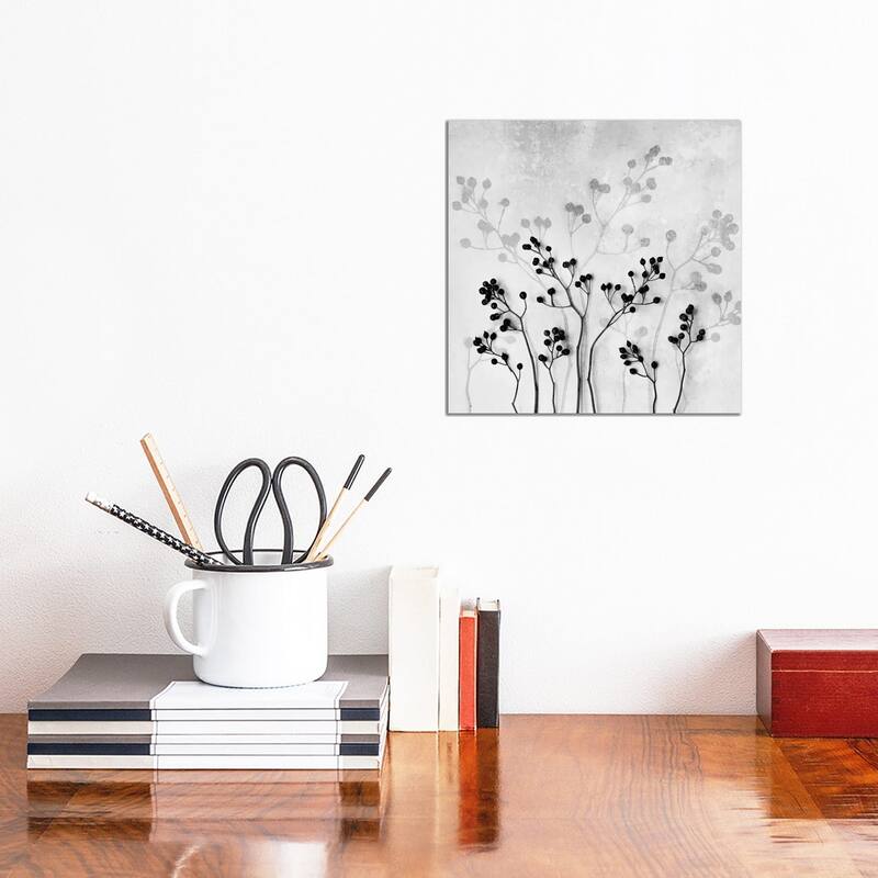iCanvas "Abstract Flowers V" by Mareike Bohmer Canvas Print - 12x12x1.5
