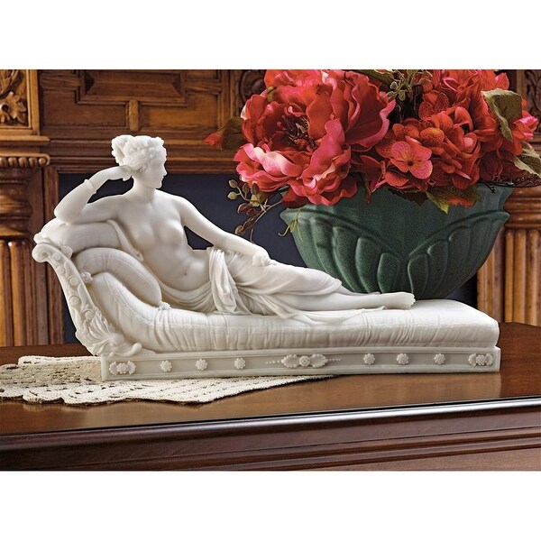 Design Toscano Maria Paulin Borghese as Venus Victorious Bonded Marble Statue