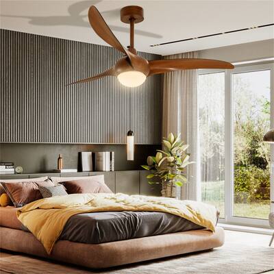 52 Inch LED Ceiling Fan with 6-Level Adjustable Speed
