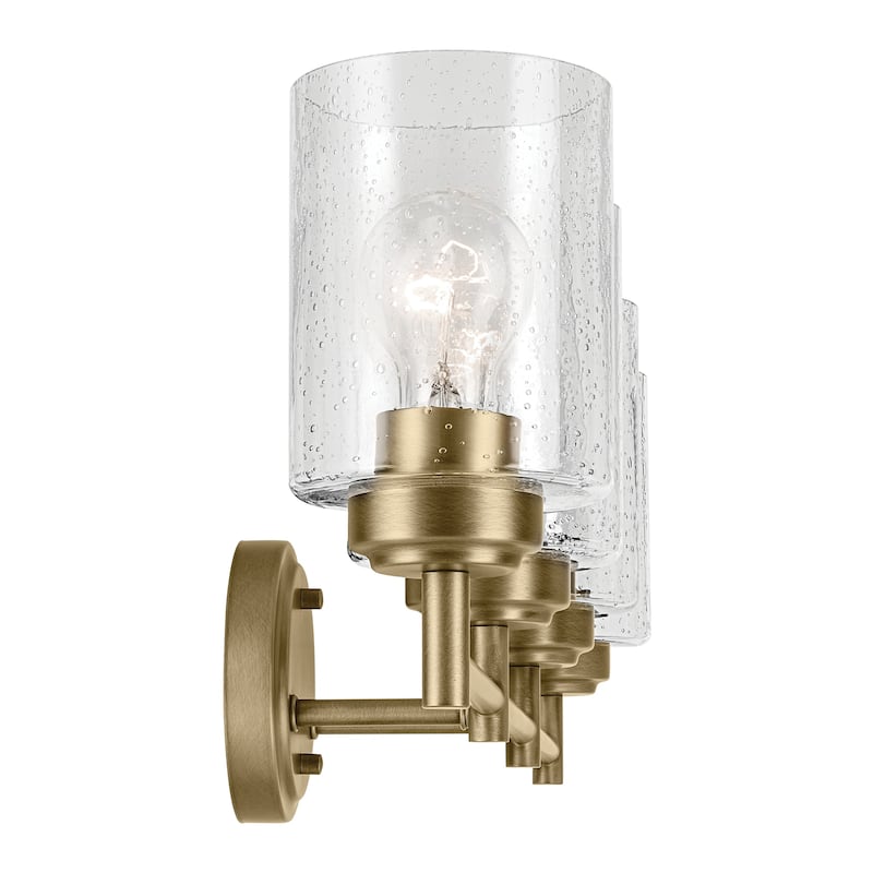 Kichler Lighting Winslow 30 in. 4-Light Natural Brass Vanity Light - 30 in