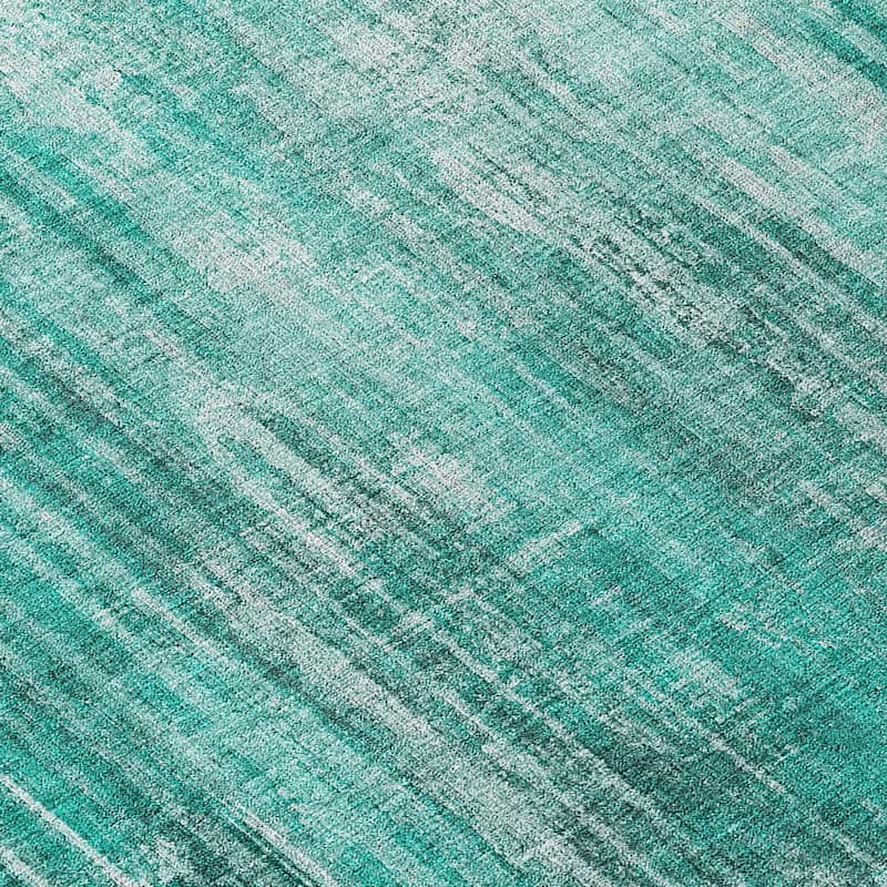 Machine Washable Indoor/ Outdoor Chantille Modern Ombre Rug