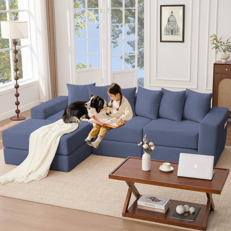 10-in-1 Convertible Sofa Sectional
