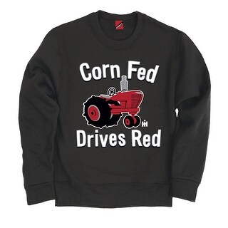 Shop Corn Fed Drives Red Case Ih Toddler Crew Fleece Overstock