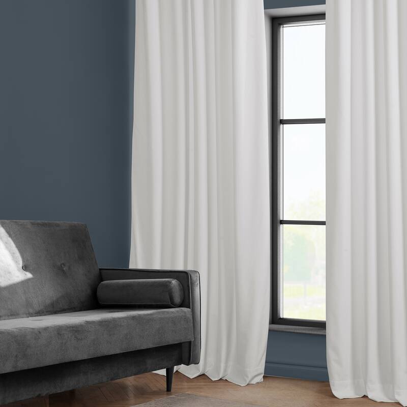 Exclusive Fabrics Heritage Plush Velvet Curtain (1 Panel)