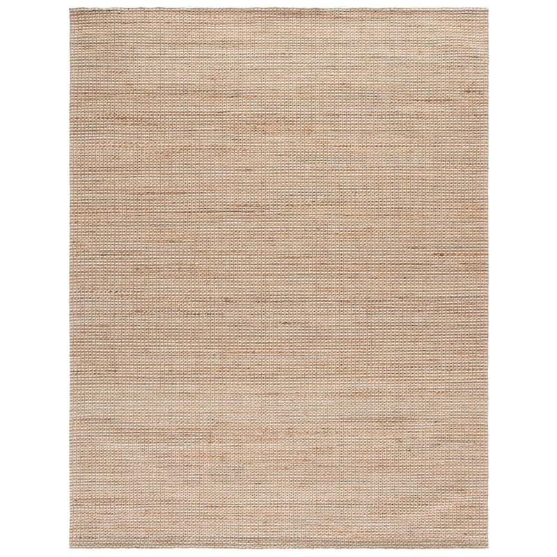 SAFAVIEH Handmade Natural Fiber Yareli Jute & Wool Rug.. - 8' x 10' - Natural/Beige