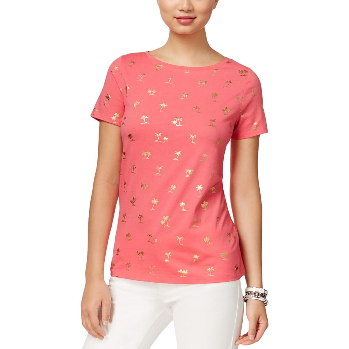tommy hilfiger palm tree shirt