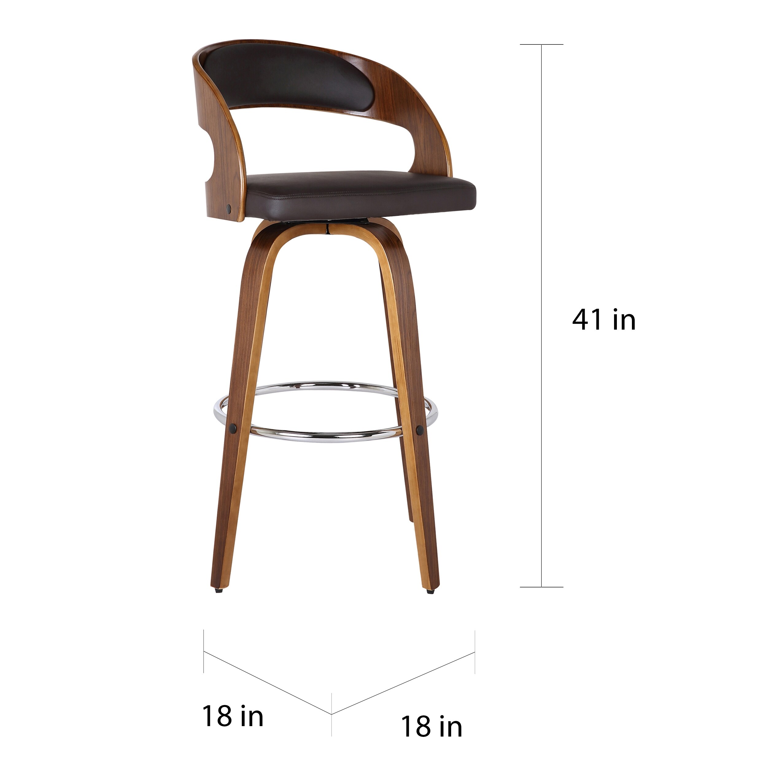 armen living shelly barstool