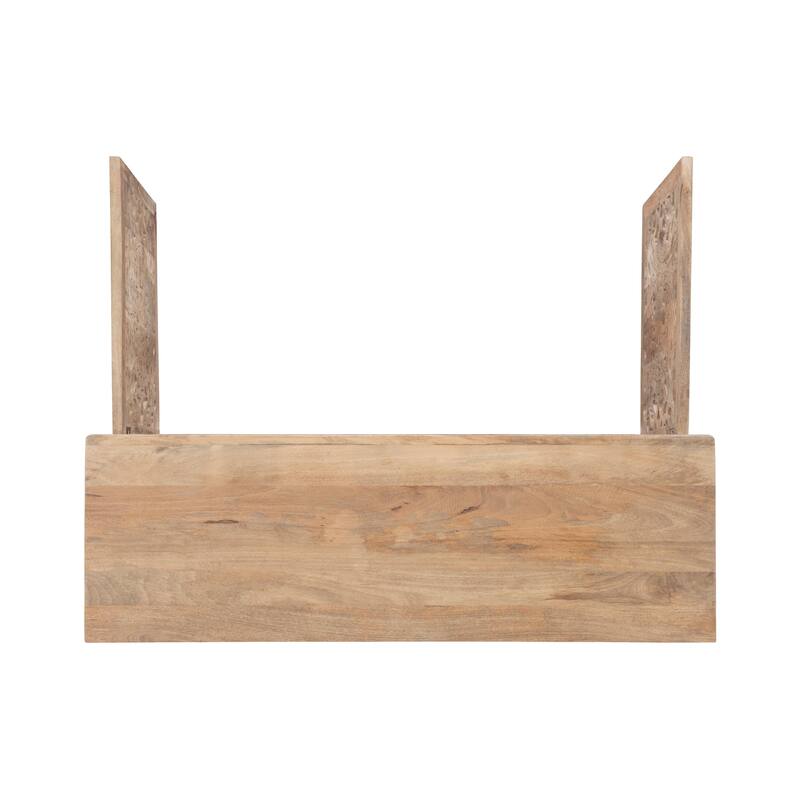 Heaton 2-Door Bohemian Wooden Cabinet