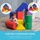preview thumbnail 8 of 9, 11-Piece Baby Soft Foam Playset with Climb and Crawl Activity Block