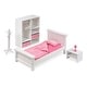 preview thumbnail 6 of 5, Badger Basket Bedroom Furniture Set for 18 inch Dolls - White/Pink