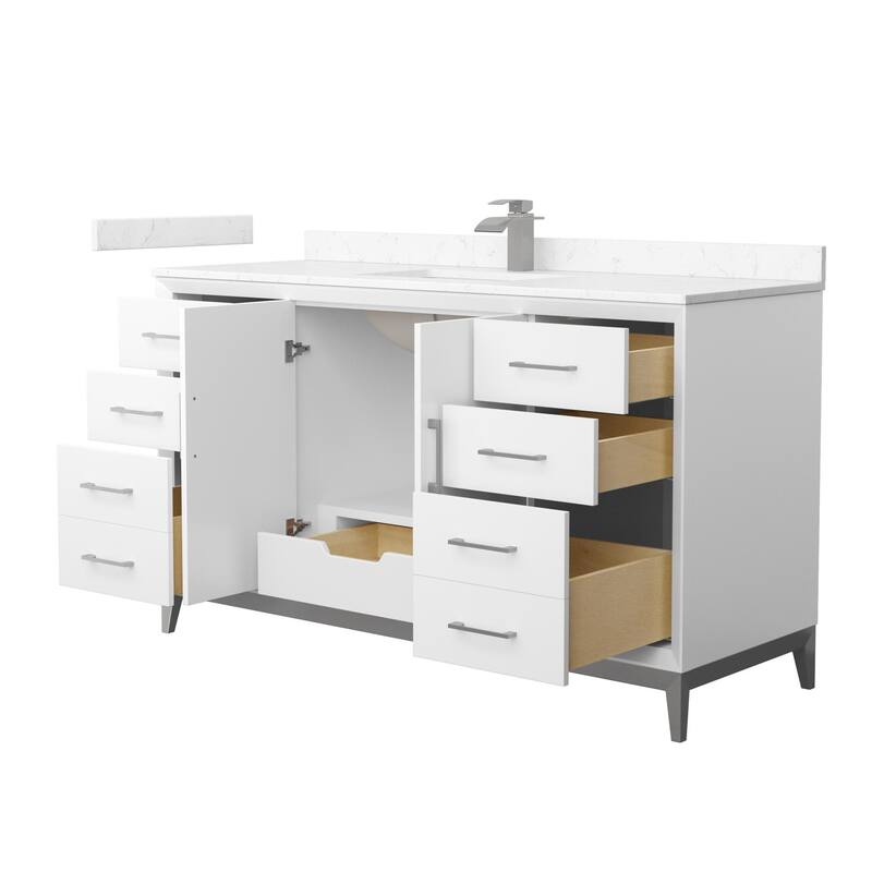 Wyndham Collection WCH818160S-VCA-UNSMXX Amici 60" Free Standing