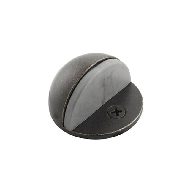 Emtek 1" Projection Solid Brass Half Dome Style Floor Mounted Door